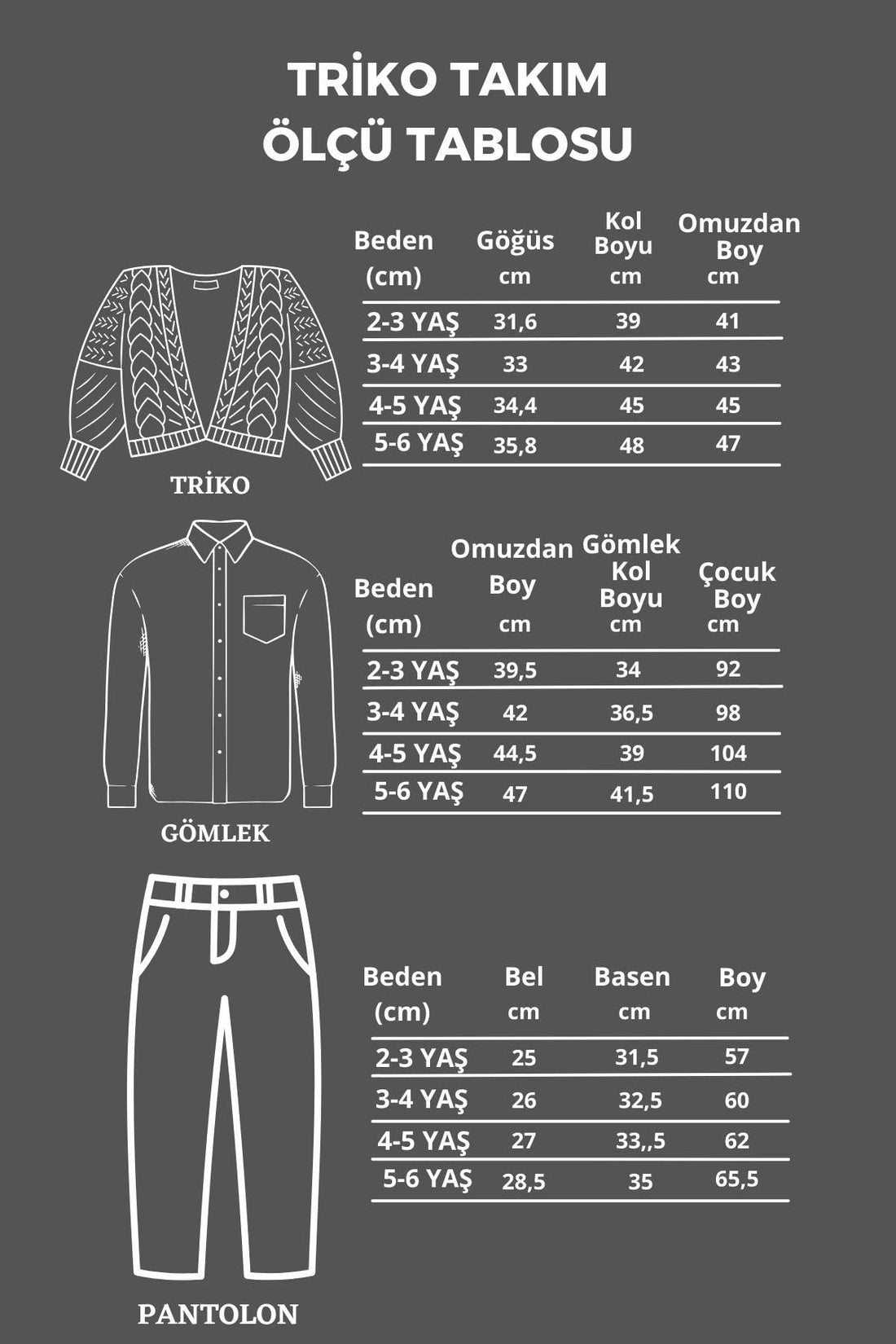 Fermuarlı Kapüşonlu Akrilik 3 Parça Erkek Çocuk Triko Takım